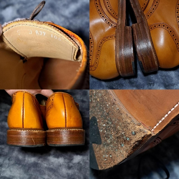 Oak Street Bookmakers Oxford Wingtips Made in USA Size 9 main image 8